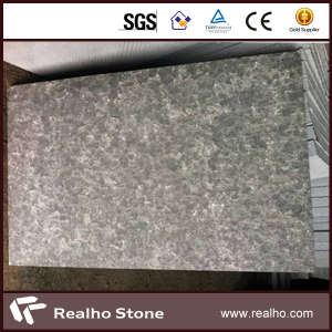 300X600 Flamed Mongolian Black Basalt Granite Tiles for Driveway/Walkway