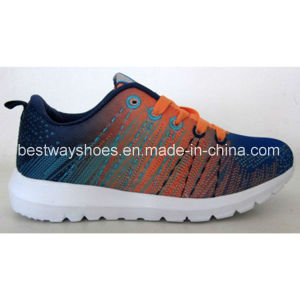 Sport Shoes Kids Shoes with Flyknit Upper
